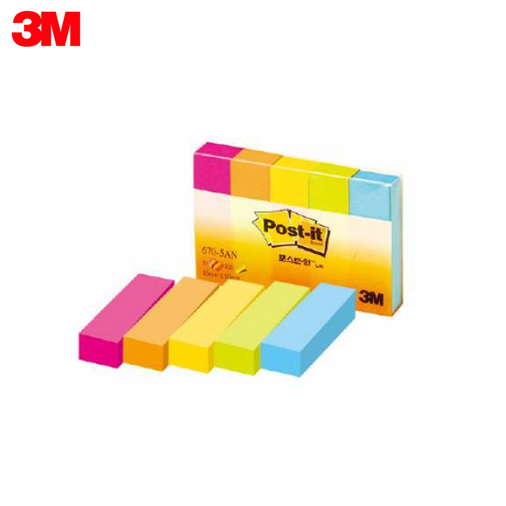 3M 포스트잇 페이지 마커 670-5AN