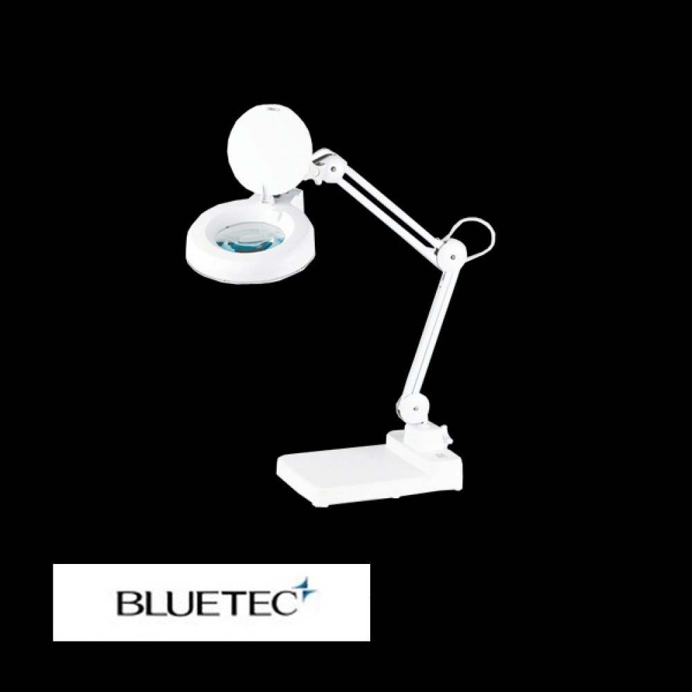 [RS물산] 블루텍 조명 확대경 8배율 스탠드형 BD-B8 현미경 돋보기 스탠드확대경 LED확대경 실험용확대경