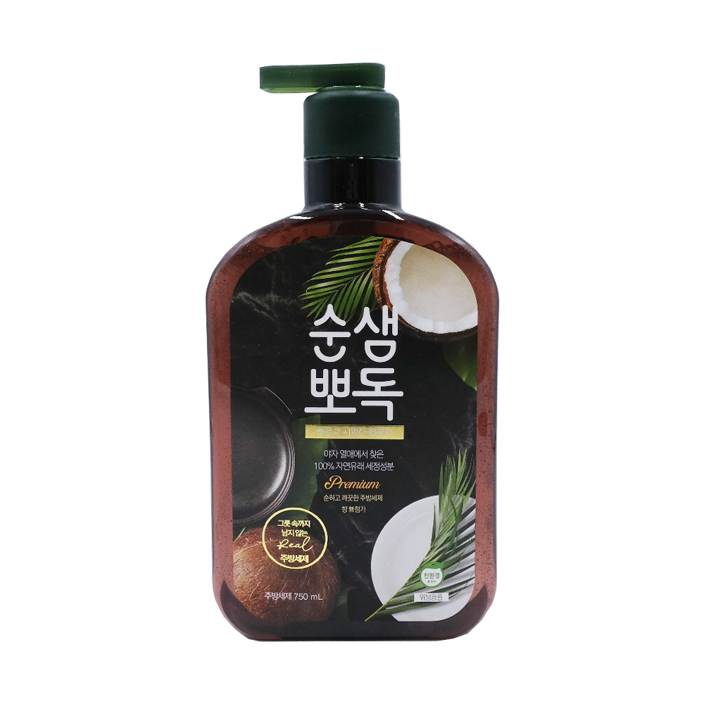 순샘 뽀독 주방세제 무향 750ml 용기