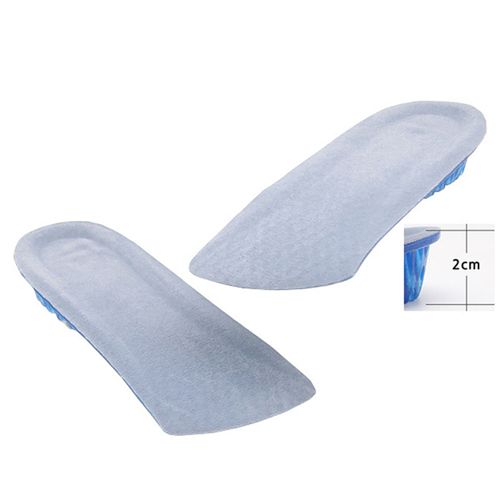 국산 발목편한 실리콘 여성용 insole 2cm 작업화 신발패드 효도 충격완화바닥 젤리슈즈 shoe sole