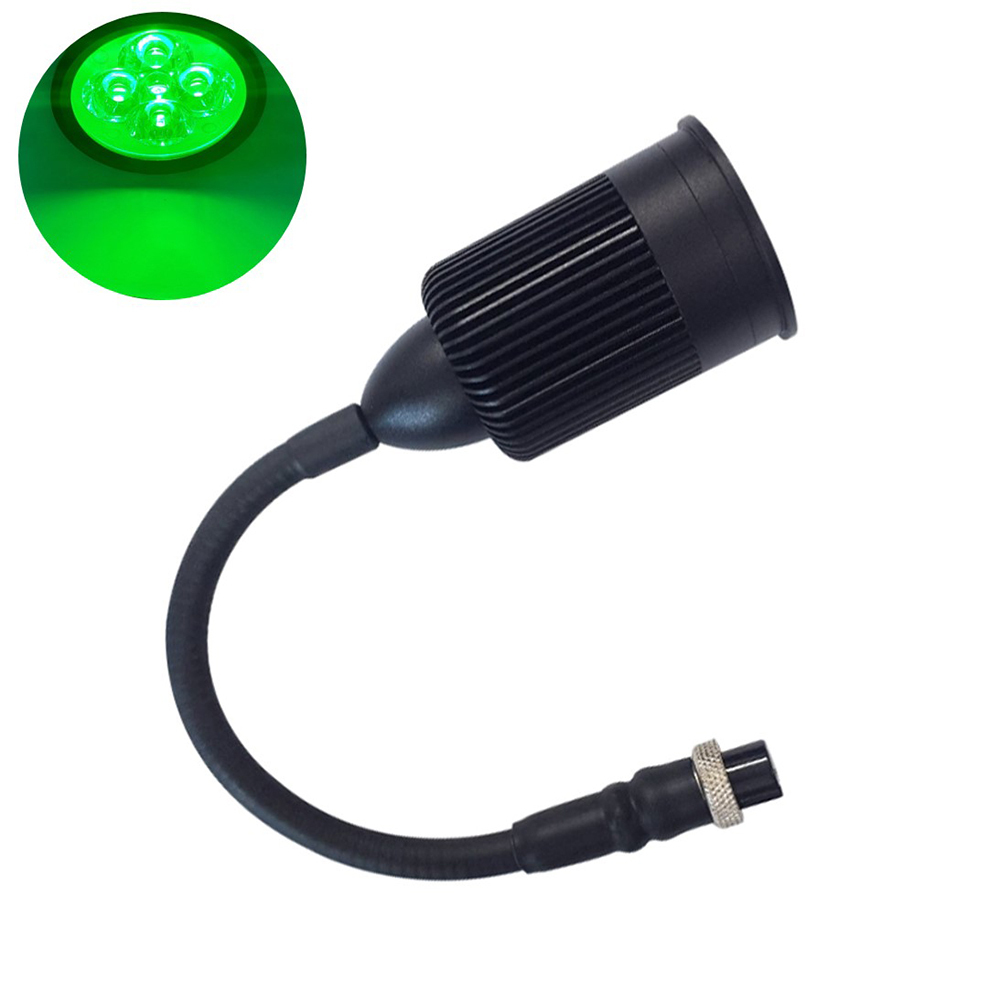 7.5W 12V 24V 자바라 스포트 LED서치라이트 초록색 집어등 작업등 (HCL4012)