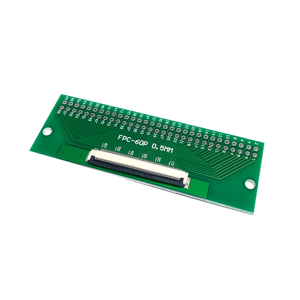FPC FFC 60핀 0.5mm 케이블 커넥터 PCB 변환 기판 (HAC6921)