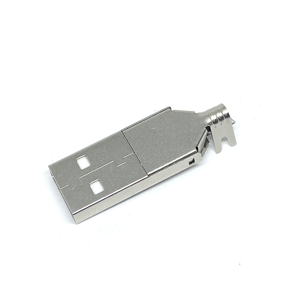 USB-A 2.0 커넥터 수타입 4핀 단자 (HAC1010)