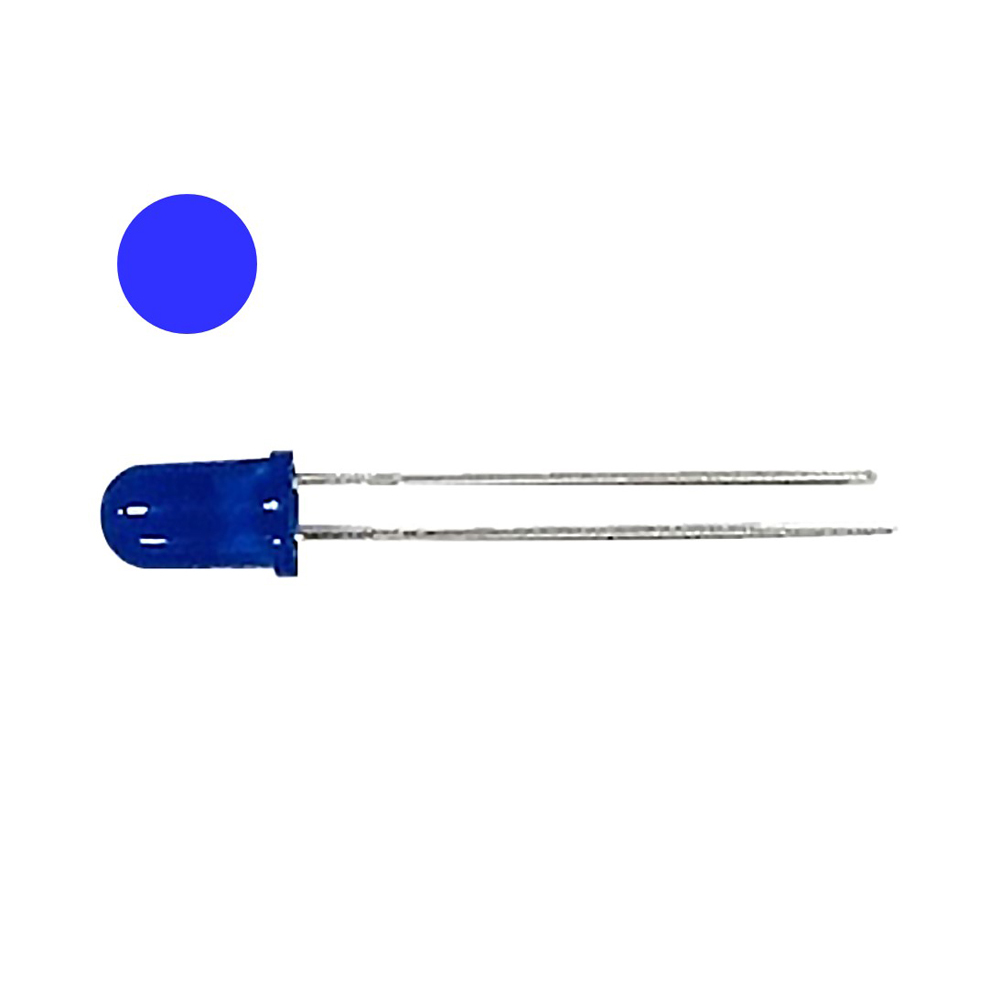 3mm 원형 DIP LED 발광다이오드 블루 (HBL1605)