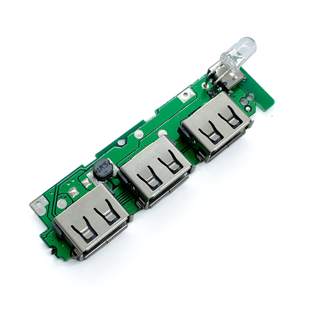 파워뱅크용 리튬 3.7V 배터리 3포트 USB 충방전 모듈 (HAM2702)