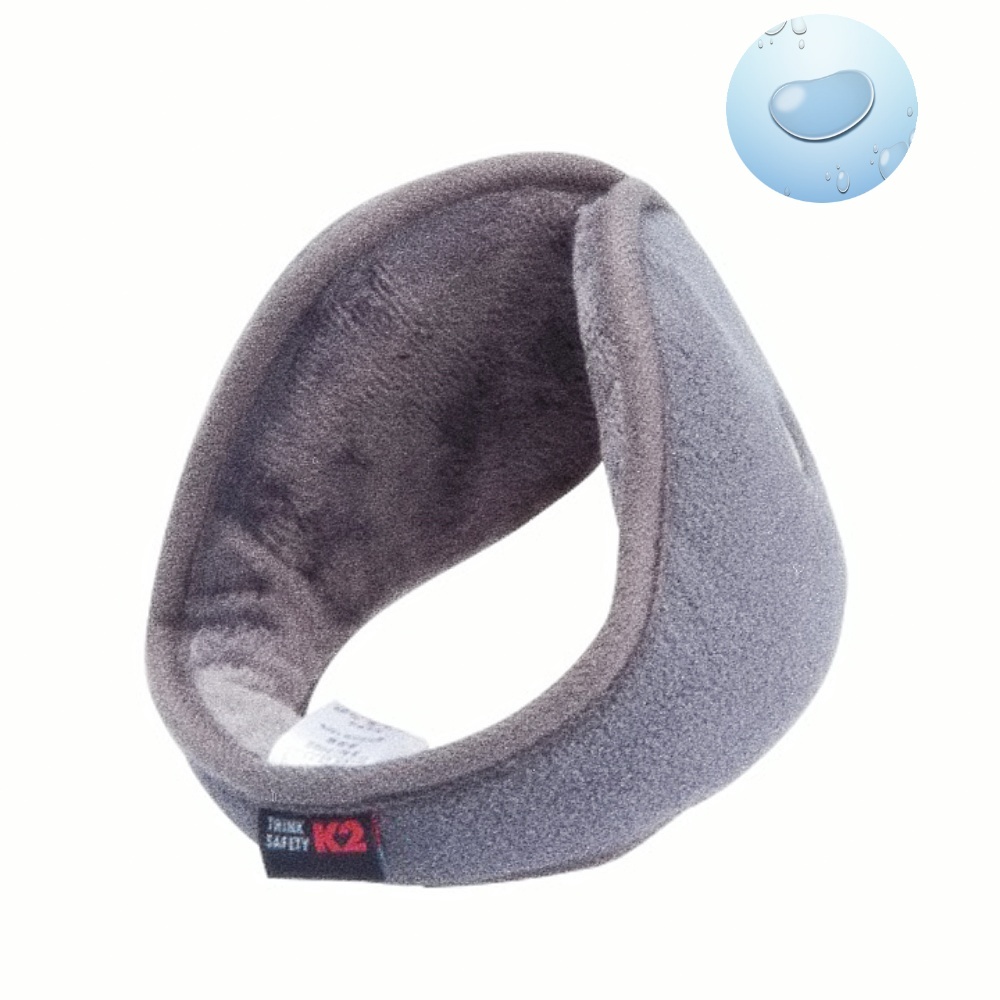 Oce 따뜻한 보온 귀도리 회색 캠핑낚시 귀마개 방한귀마개