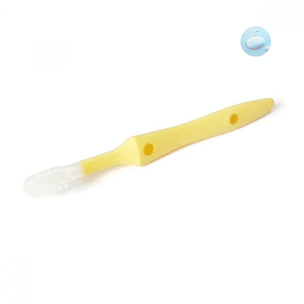 이 간지러울때 안전한 실리콘 아기 칫솔 치아발육기 y dental brush 덴탈 브러쉬 브러시 구강 청결 용품