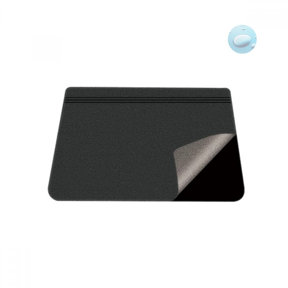 Oce 투명 비닐 서류보관 마우스 패드 2중재질 블랙 45X30 책상 매트 사무실 데스크 마우스 받침대