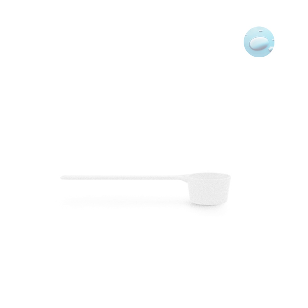 Oce 내구성 강한 국산 원두 커피 가루 계량 수저 8g 흰색 계량 숟가락 원두 측정 measuring spoon