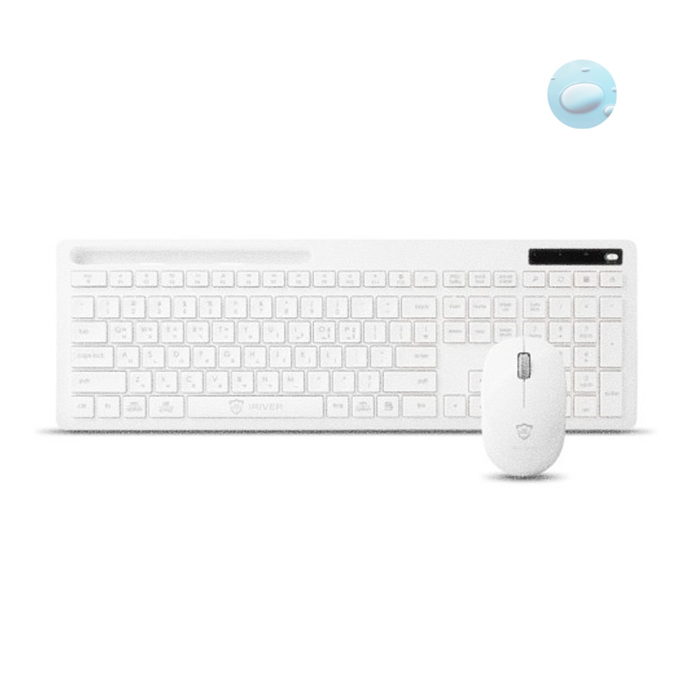 Oce 블루투스 저소음 키보드 무소음 마우스 세트 화이트 게이밍 게임 wireless keyboard 휴대용 무선 키보드