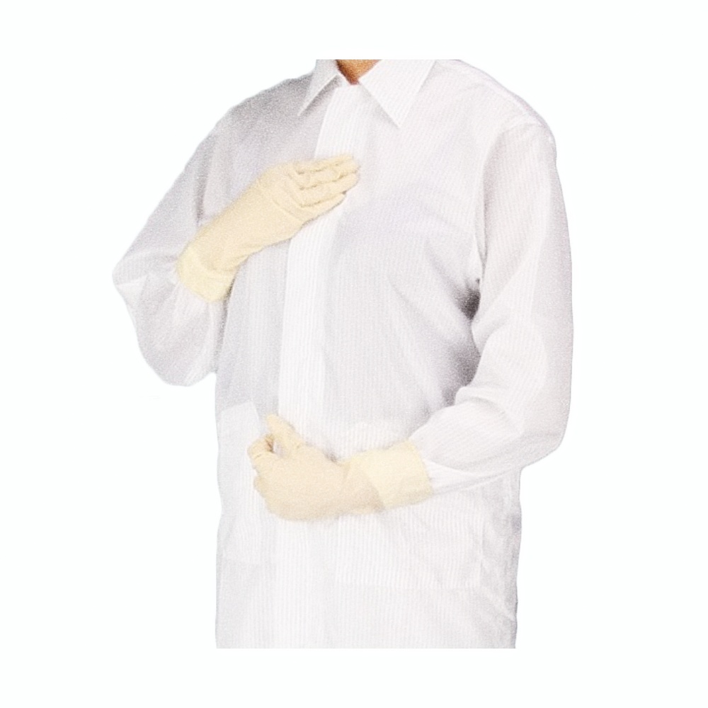Oce 방진복 상의 안전복 위생 보호 작업복 가운 Y카라형 연구실 작업실 protective clothing 식품 반도체 전자