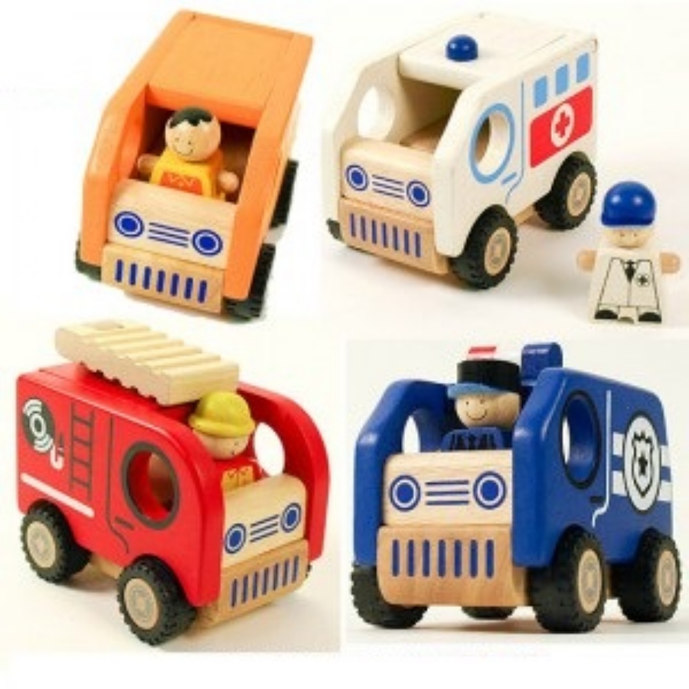 Oce 우드 자동차 나무 장난감 유아동나무놀이 어린이집교재교구 놀잇감