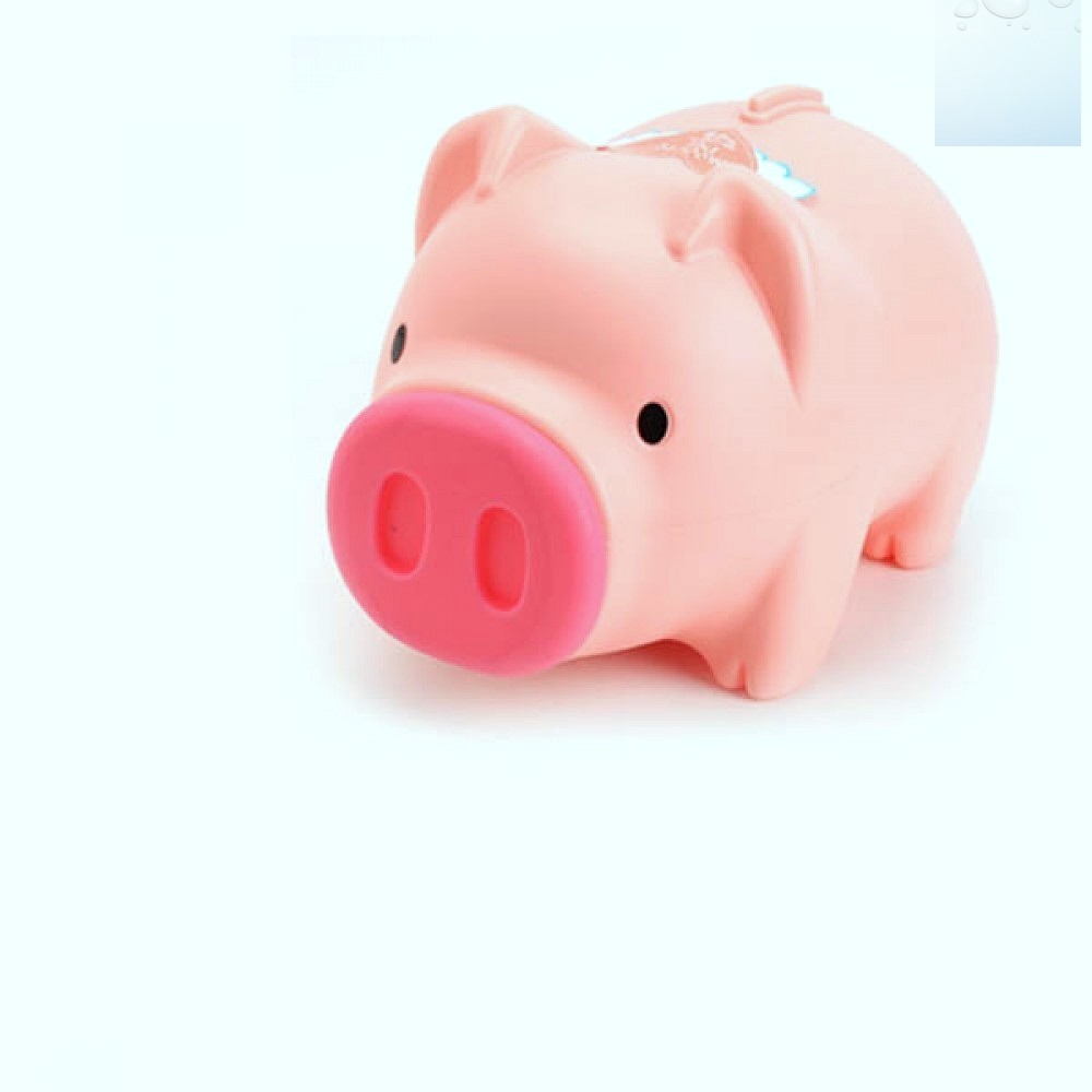 Oce 오픈코 핑크 돼지 저금통 피그 뱅크 코인통 왕대 플라스틱 동전함 지폐 저금통 집들이 새해 선물