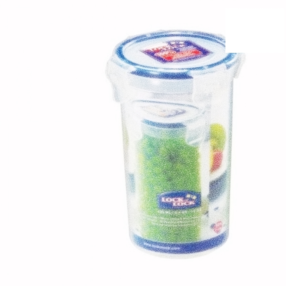 Oce 비스프리 뚜껑 투명 플라스틱 반찬 그릇 원통 430ml food container 파스타 스파게티 플라스틱 밀폐 용기