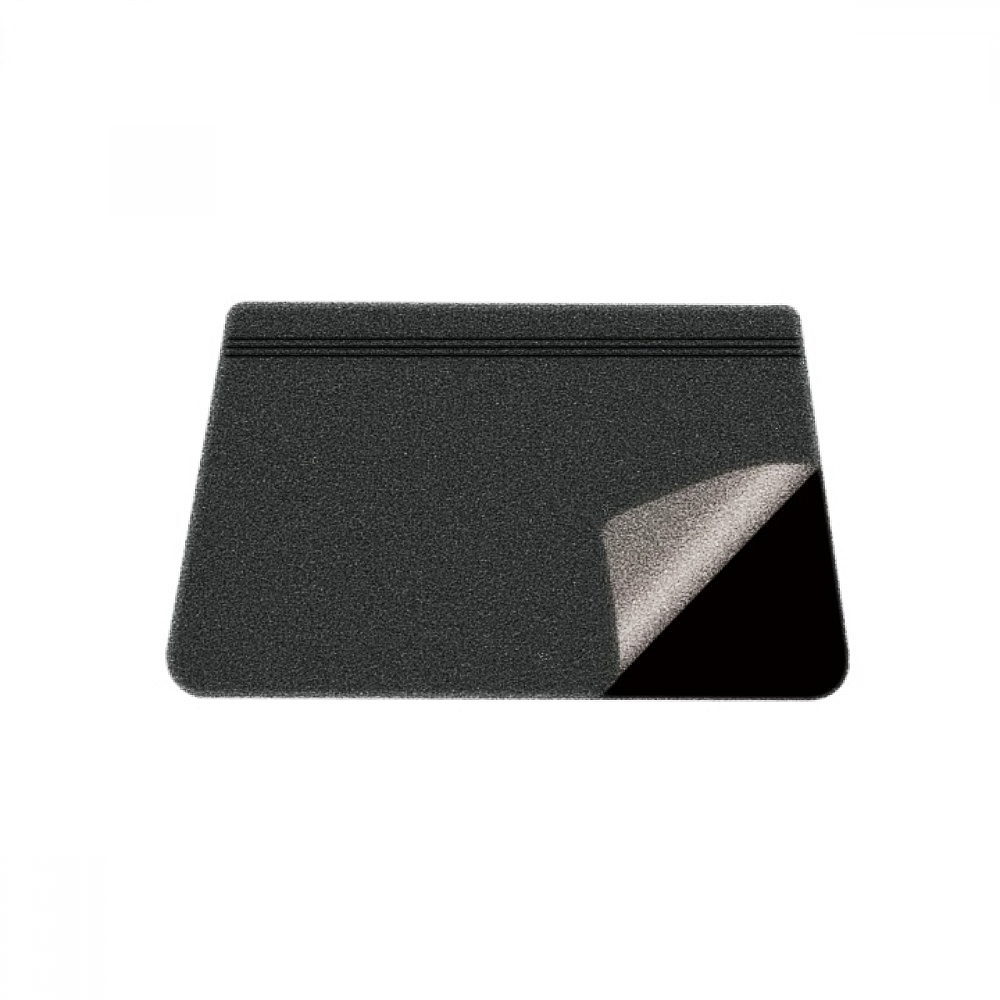 Oce 투명 비닐 서류보관 마우스 패드 2중재질 블랙 45X30 책상 매트 사무실 데스크 마우스 받침대