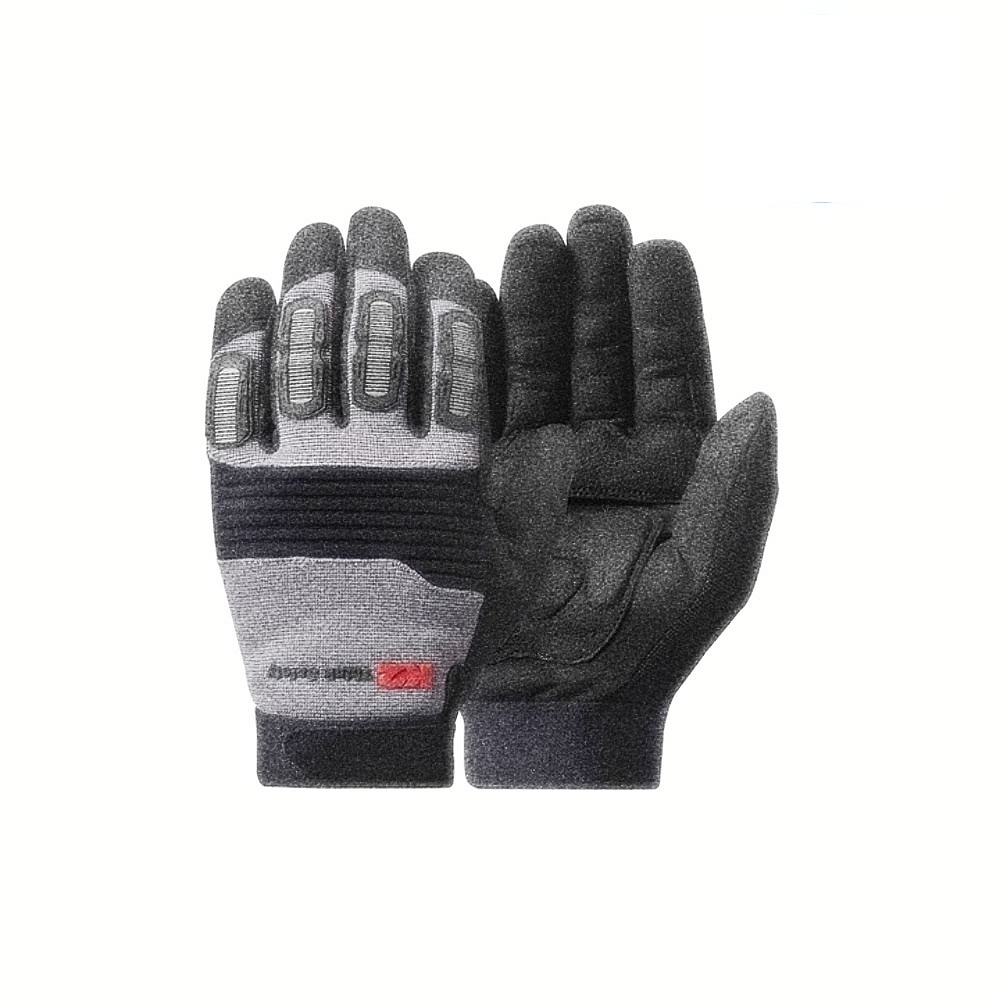손목 팔 진동 흡수 편안한 작업장갑 회색(L) 안전장비 예초기보호구 safety gloves