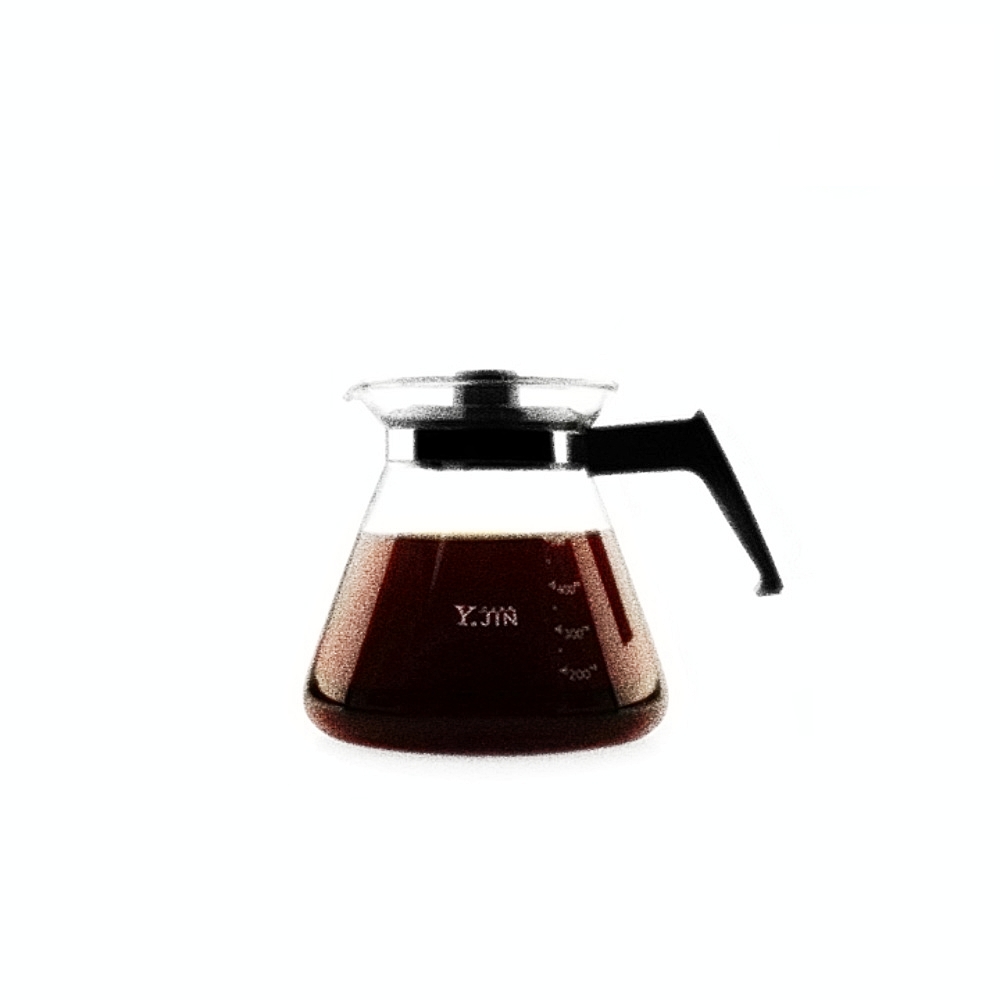 Oce 국산 내열유리 직화가능 커피 포트 카페 주전자 500ml 보온 포트 glass kettle 카페 까페 베이커리