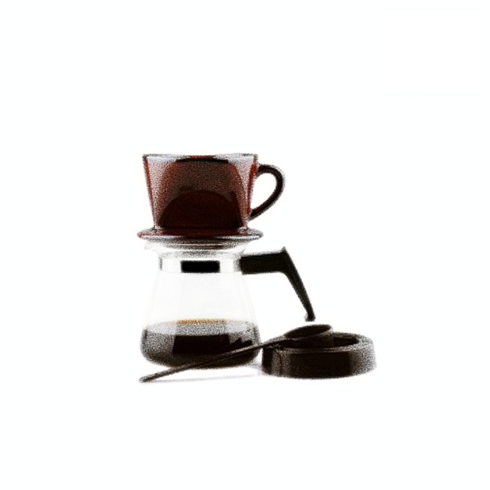 Oce 국산 세라믹 드립 커피 여과기 드리퍼 세트 2-4인용 B 원두 커피 포트 바리스타 커피용품 홈 커피 메이커