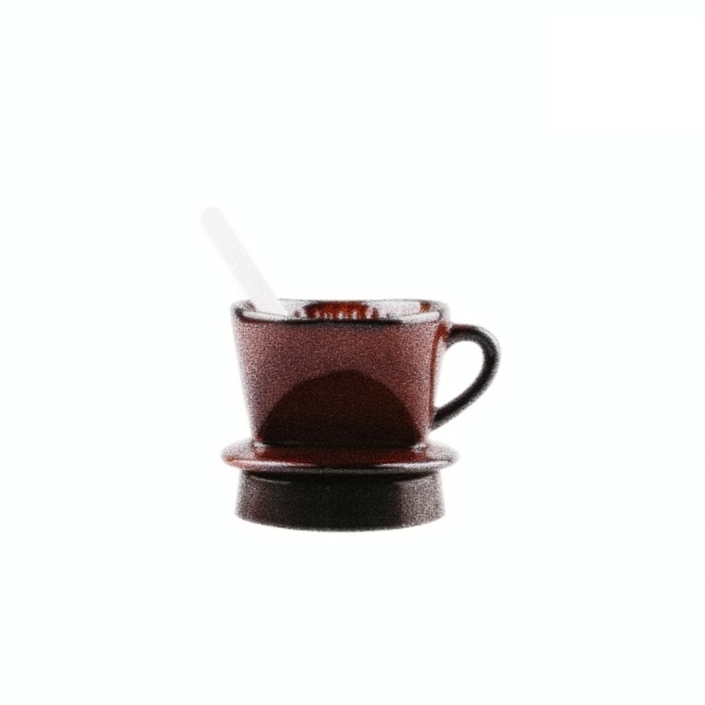 국산세라믹 핸드드립커피 여과기받침세트 1-2인 갈색 커피 드립 서버 바리스타 커피용품 홈 커피 메이커