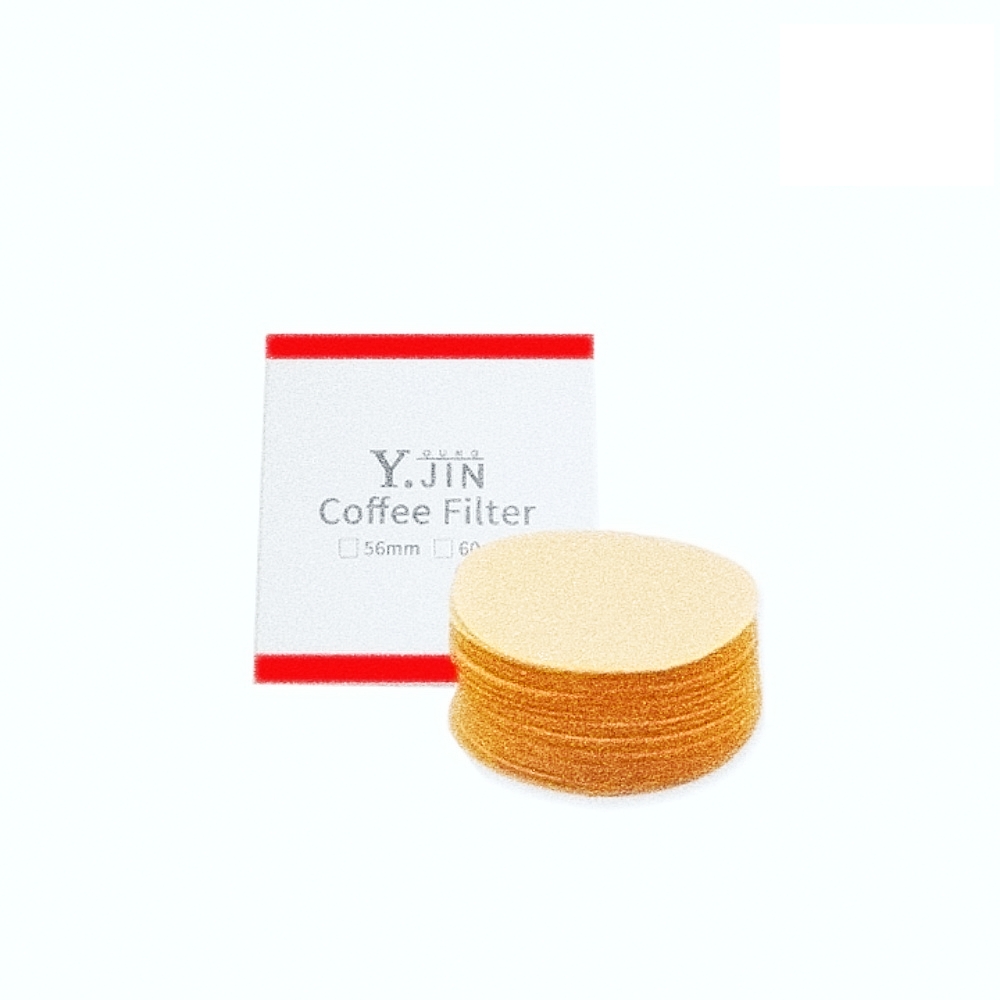 천연 펄프 모카 포트 커피 거름종이 라운드 56mm100매 coffee filter 바리스타 커피용품 커피 드리퍼
