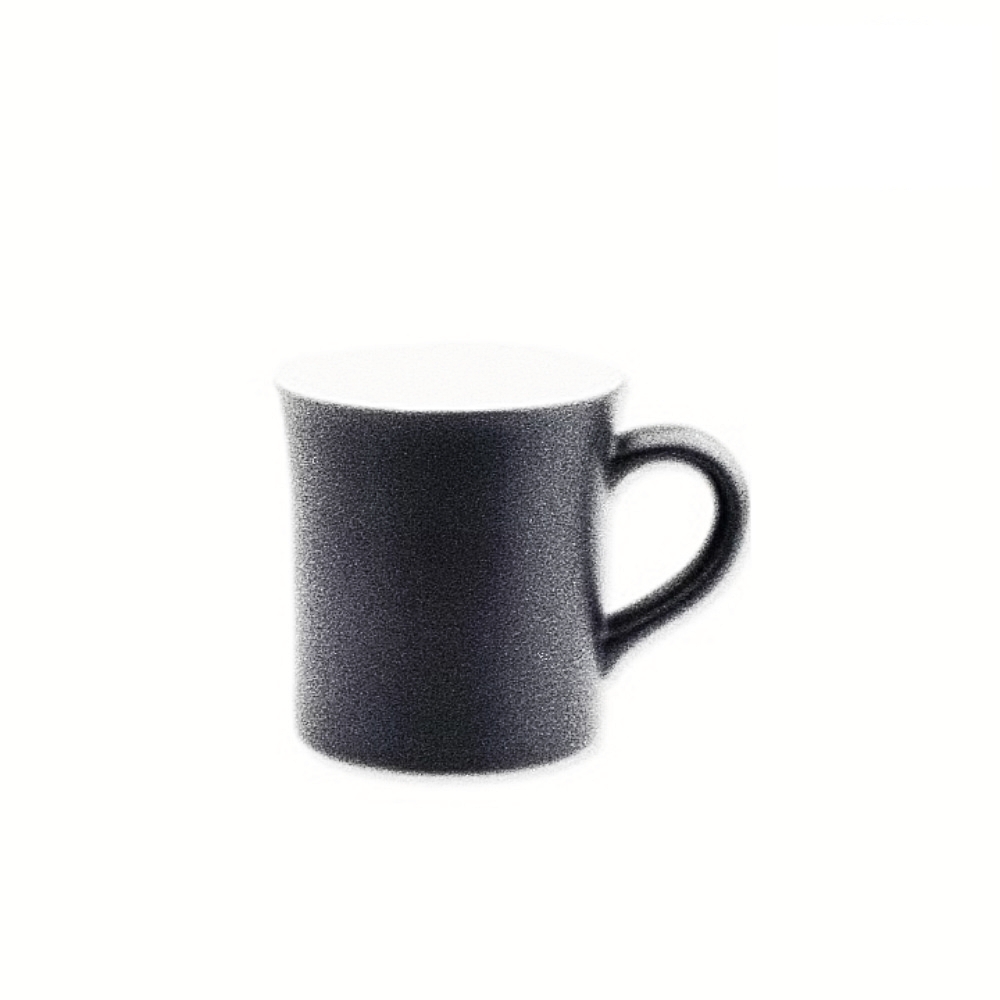 Oce 도톰해서 온기가 오래가는 커피잔 도자기컵 블랙300ml 라떼 아메리카노 돌 답례품 mug cup