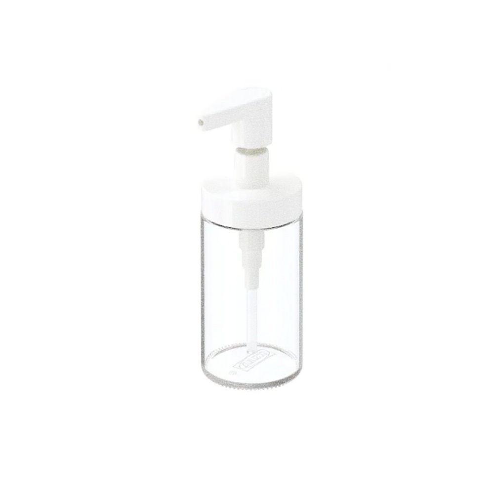 Oce 화이트 투명 디스펜서 플라스틱 공병 펌프 용기 200ml 소분 용기 soap dispenser 액체 비누 리필
