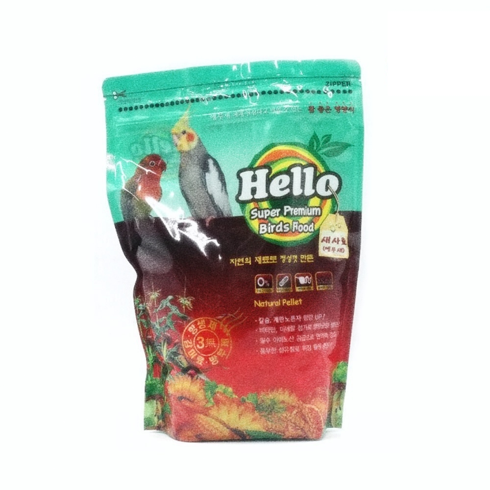 국산 앵무새 문조 사료 잉꼬 새 먹이 해바라기씨 900g 핀치류 사료 카나리아 십자매 영양식 칼슘