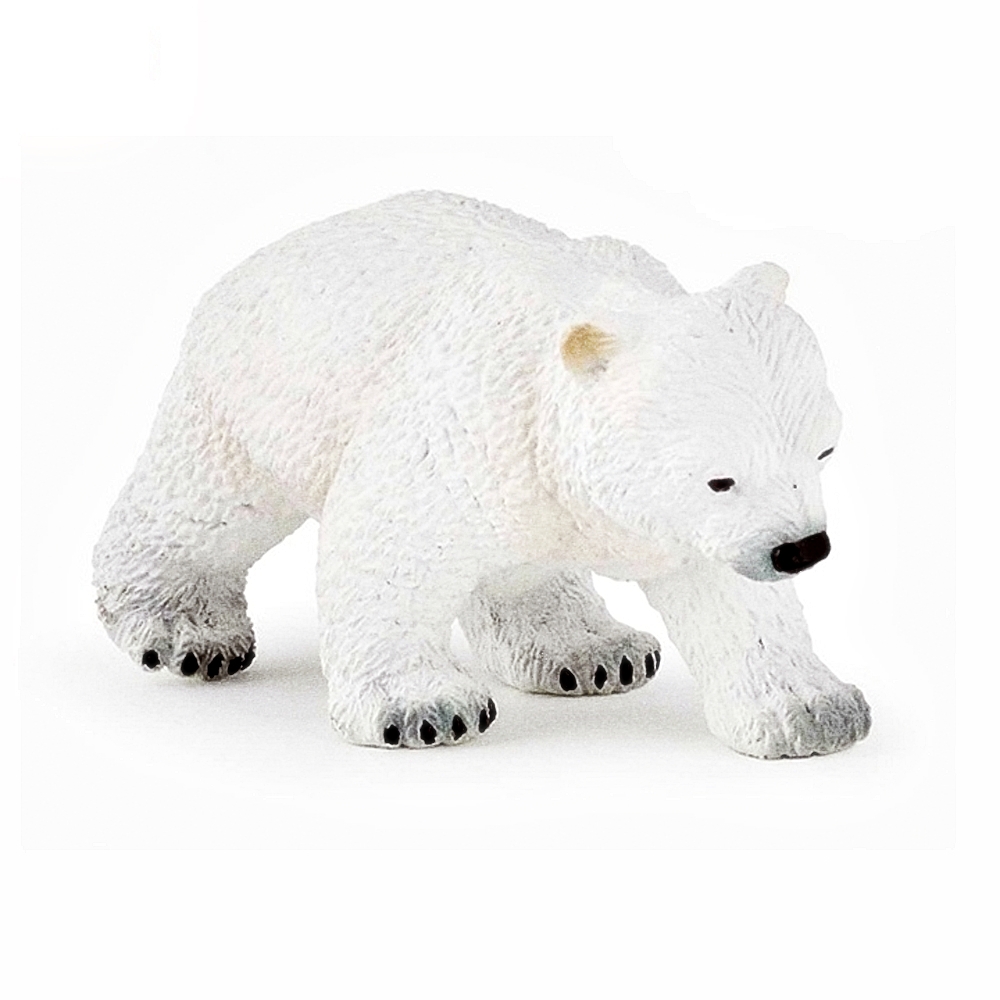 Oce 프랑스 핸드페인팅 아기 북극곰 피규어 프라모형동물 동물프라모델 동물완구어린이날선물