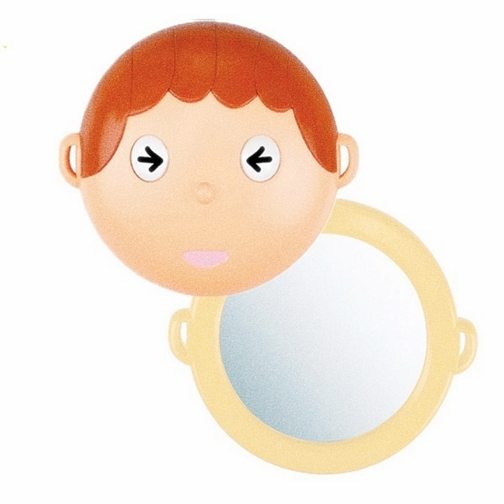 Oce 자존감 발달 표정놀이 아가 거울 장난감(12개월 이상) 신생아선물오감발달 유아장난감 촉감놀이