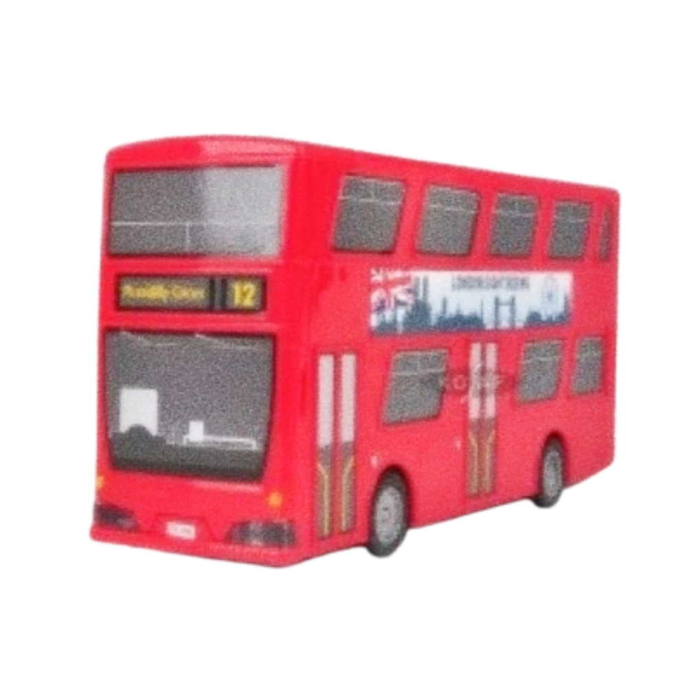 Oce 정밀 모형차 12인치 런던2층 관광버스 장난감 모형 자동차 완구 자동차 피규어 카 토이 피규어