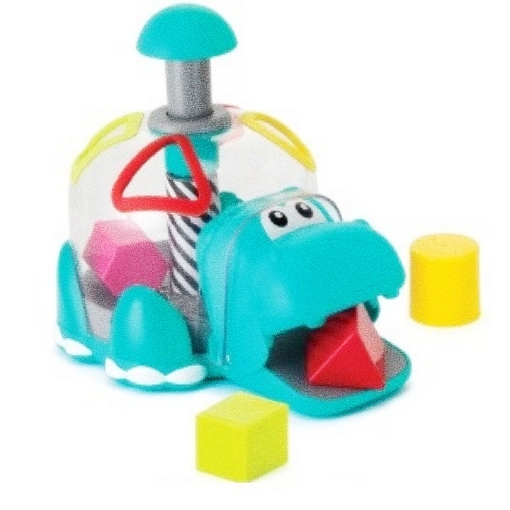 Oce 하마 장난감 모양 끼우기 맞추기 동물 놀이 만들기 놀이 도형 블록 입체 도형 모형
