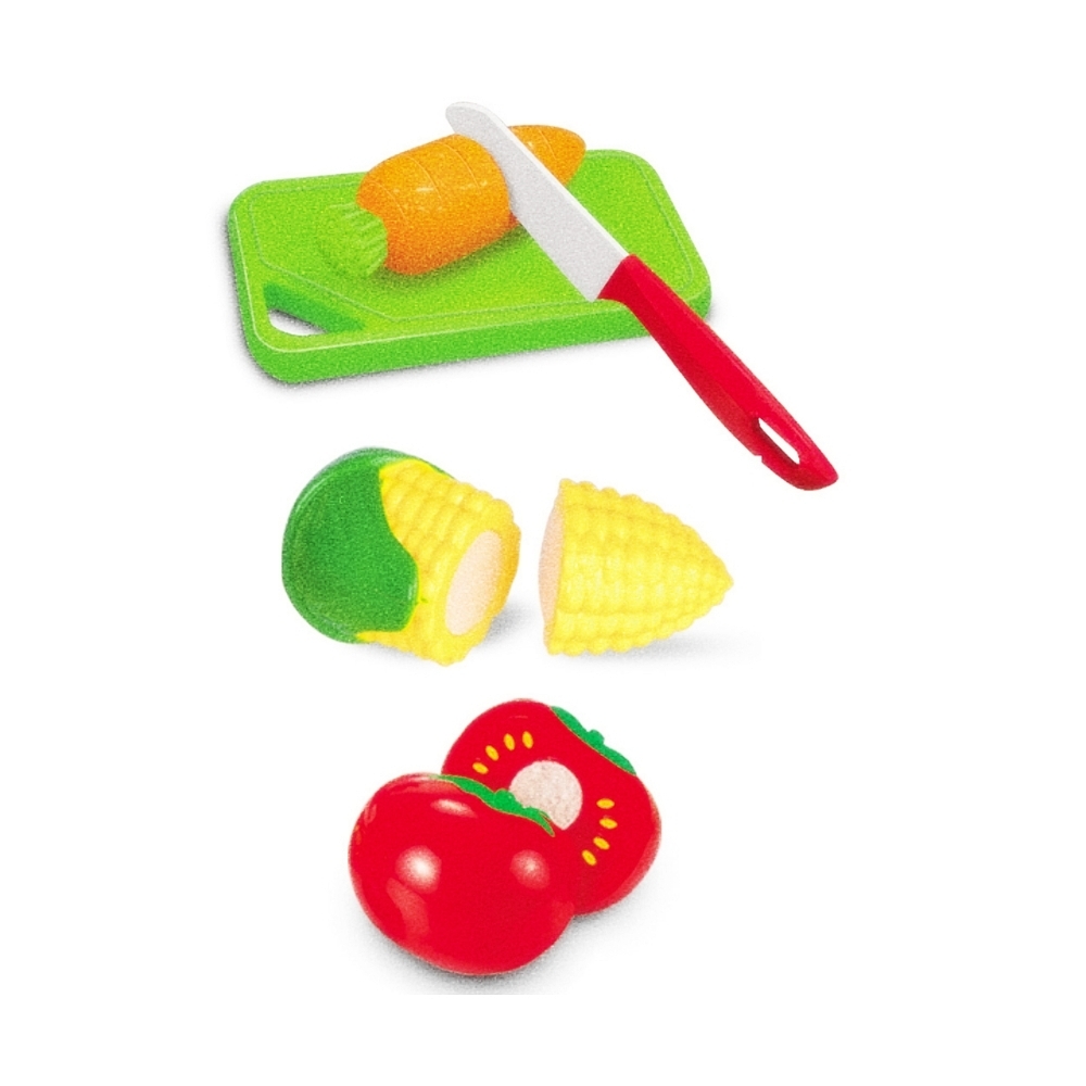 Oce 당근 토마토 와플모형 도마세트 어린이음식장난감 와플머신 모형 쿠킹토이