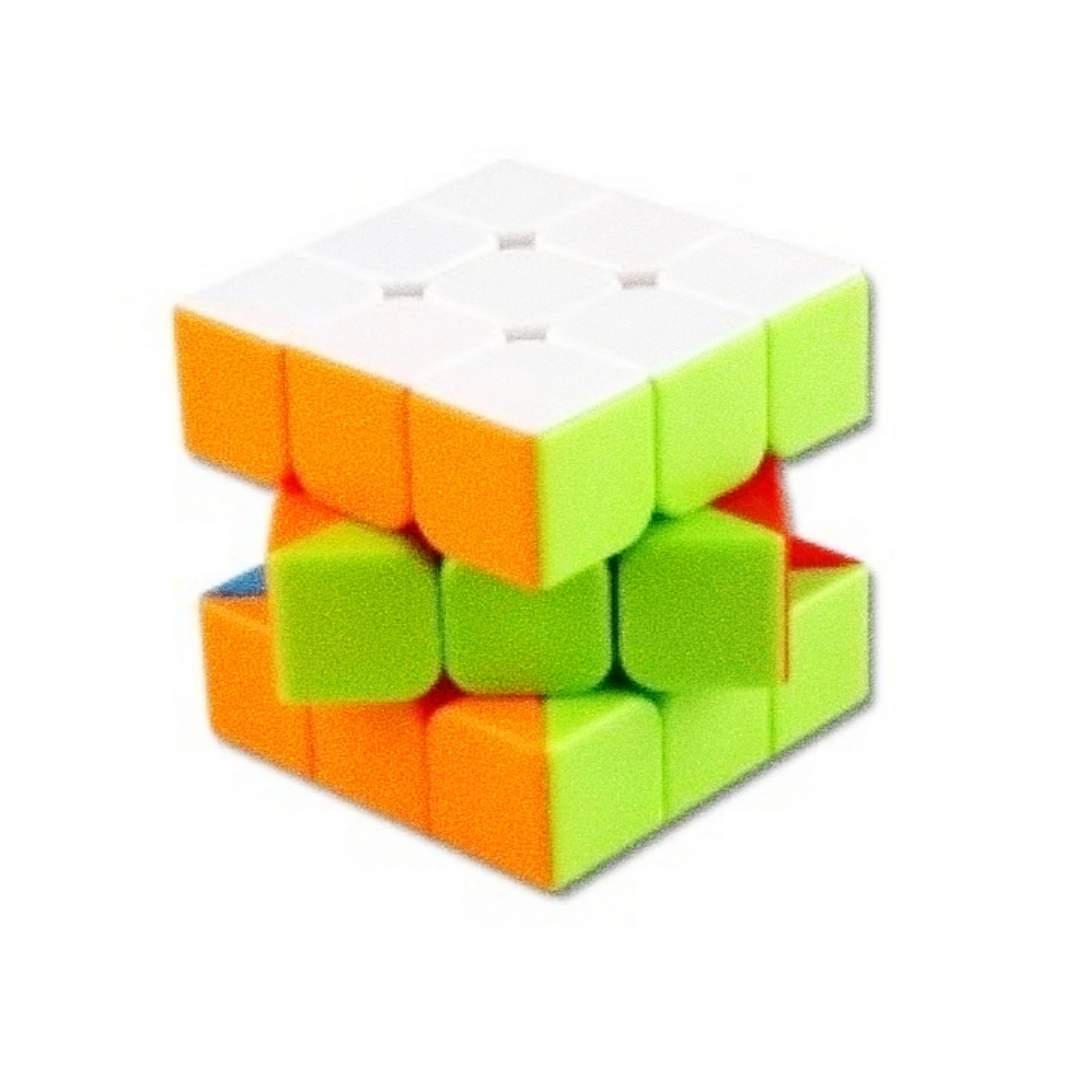 Oce 3X3 비비드 컬러 입체 퍼즐 큐브 유아동 장난감 만들기 놀이 모양 맞추기