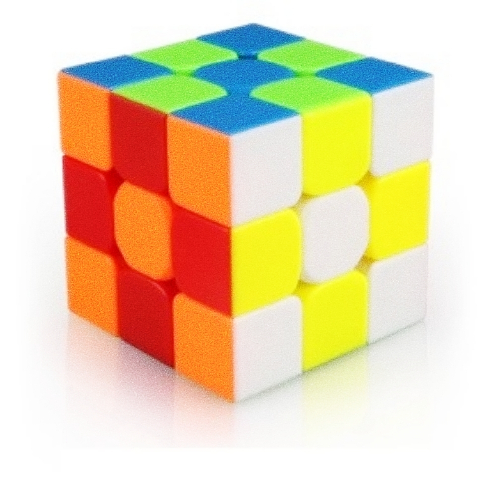 Oce 플러스 3X3 비비드 컬러 왕 입체 퍼즐 큐브 촉감 발달 장난감 모형 만들기 어린이 완구