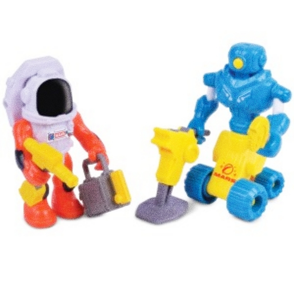 Oce 화성 탐사 우주 장난감 조종사와 로봇 우주 놀이 상상 놀이 놀잇감 어린이집 교재 교구