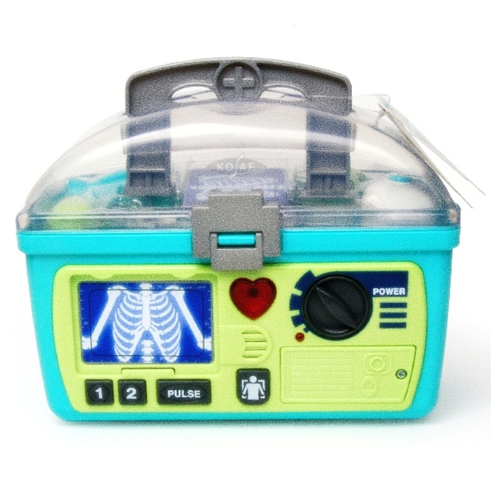 Oce X-ray 병원놀이 세트 가방 병원 장난감 체험 학습 활동 어린이집 교재 교구