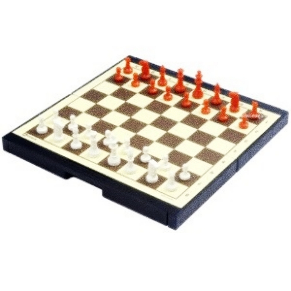 Oce 미니 체스 폴더 보드 자석 게임 접이식 체스판 어린이 체스 두기 두뇌 교구 게임 용품