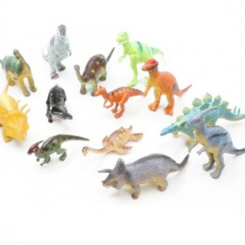 Oce 공룡 모형과 자연 탐구-설명 카드 중형 자연 탐구 학습 오감 놀이 동물 인형