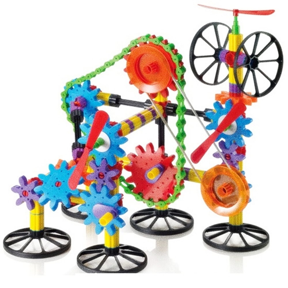 Oce 이태리완구 바퀴 프로펠러 입체조립퍼즐 유아장난감만들기 기계만들기 학습교구