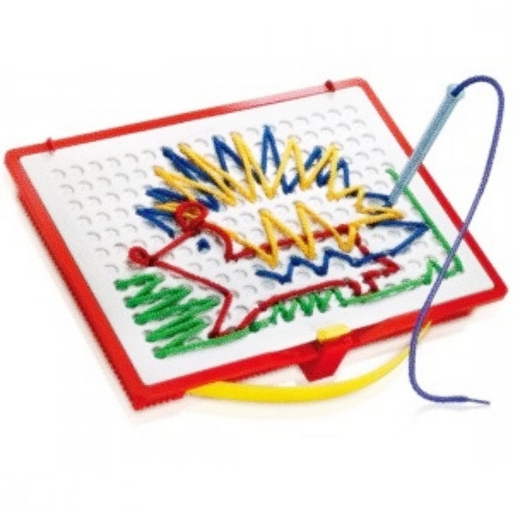 Oce 받침대 보드 실꿰기 그림 그리기 놀이 유아 체험 학습 모형 만들기 재료 색깔 실 놀이