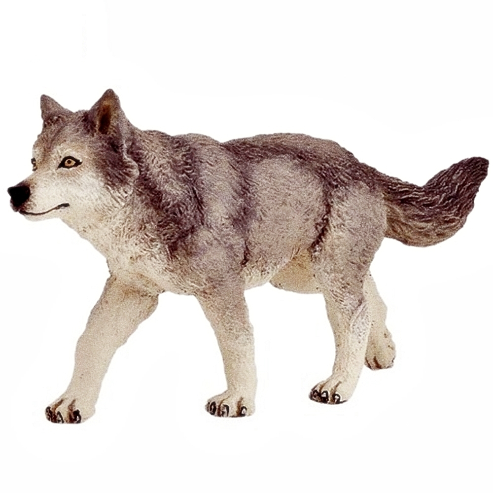 Oce 프랑스 핸드페인팅 늑대 피규어 동물피규어 유아장난감 동물프라모델