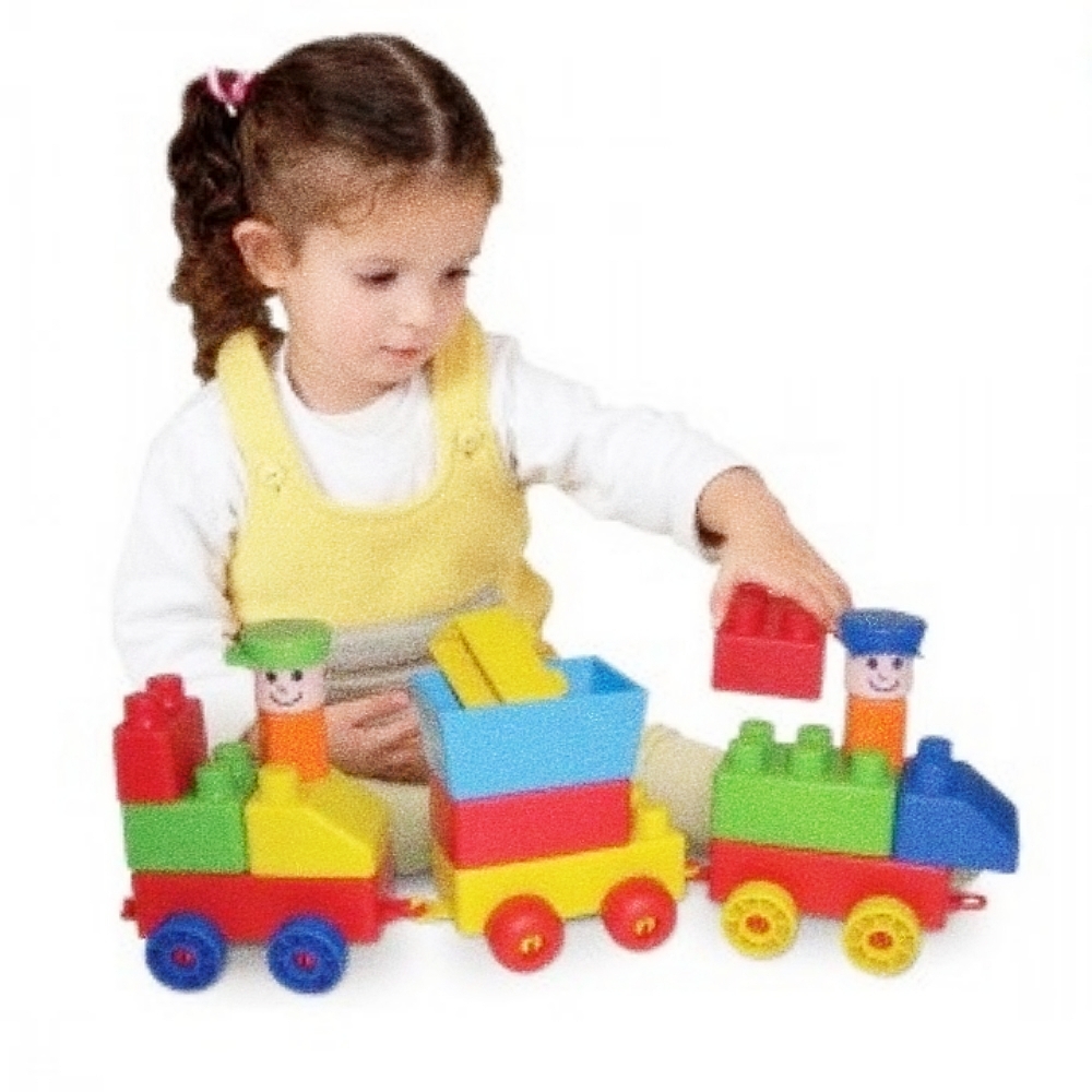 Oce 기차 놀이 베이비 블럭 세트 30P 이스라엘 교구 오감 놀이 아이들 놀이 촉감 발달 장난감