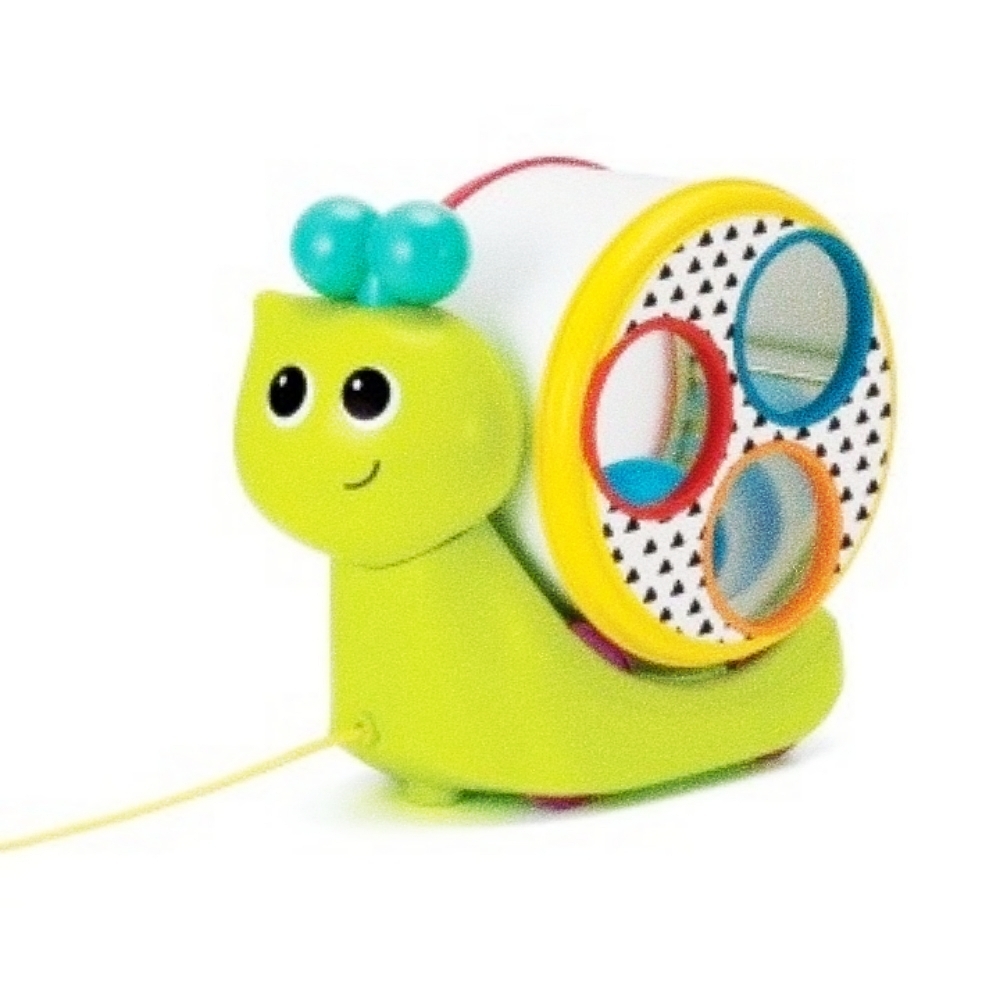 Oce 회전하는 드럼 움직이는 달팽이 장난감 작동 동작 완구 베이비 선물 음악 놀이 장난감 악기
