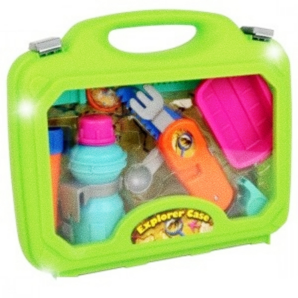 Oce 캠핑 장난감 놀이 가방 종합세트 어린이 주방 놀이 아가 부엌 장난감 요리 장난감