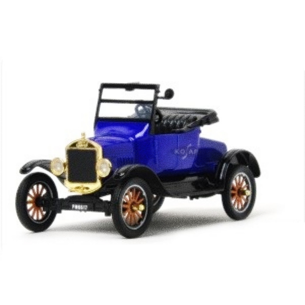Oce 1925 포드 모델T 런어바우트 컨버터블 블루 모형 자동차 완구 정밀 모형차 카 토이 피규어
