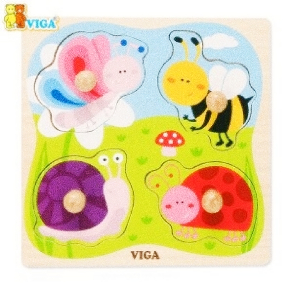 Oce 아기 꼭지 퍼즐 놀이 곤충 모양 끼우기 유아동 장난감 모양 맞추기 촉감 발달 장난감