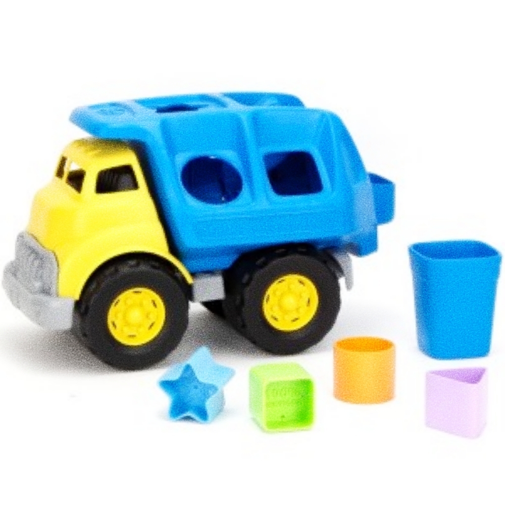 Oce 영유아 장난감 도형 놀이 트럭 세트 조카 선물 도형 맞추기 소근육 발달