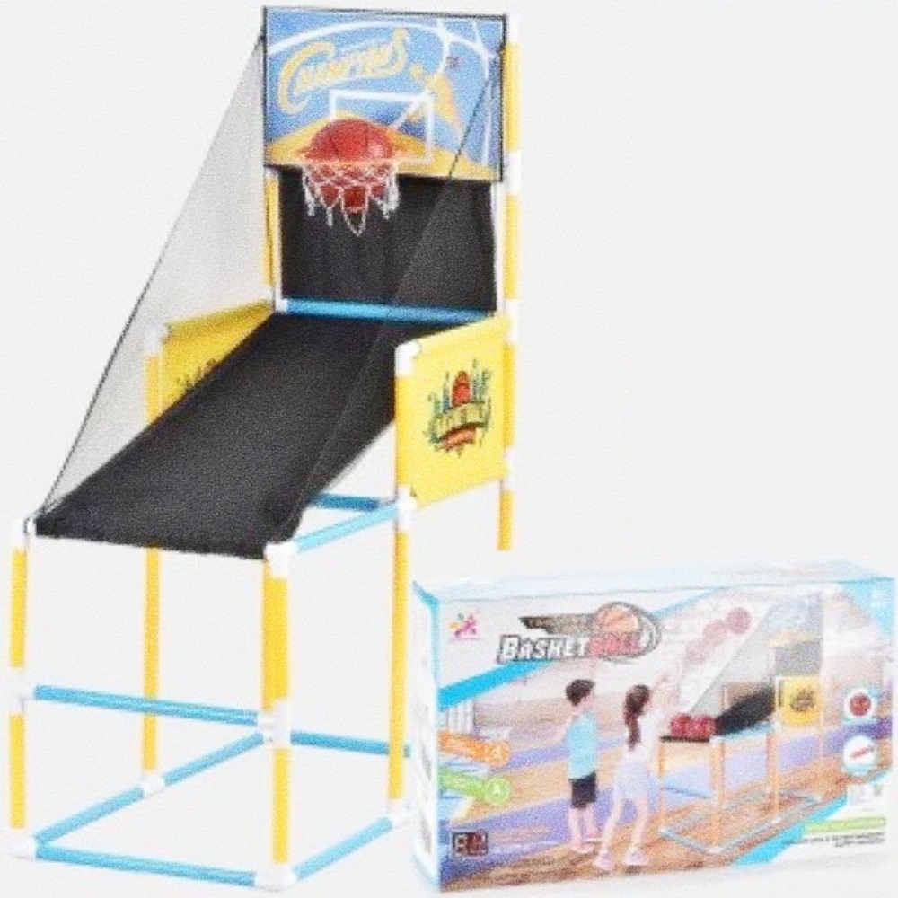 Oce 온가족 스포츠 전자 점수판 농구 골대 체육 용품 농구 백보드 농구공 2개 포함