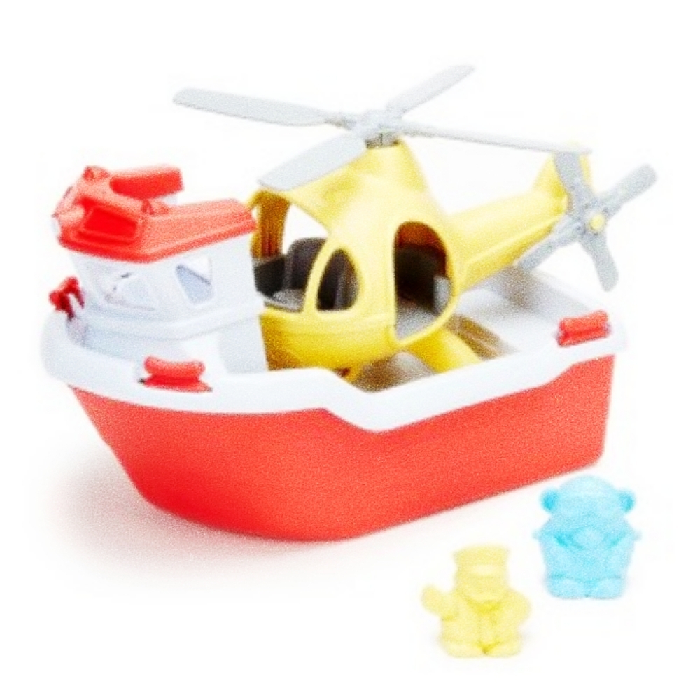 Oce 2살 장난감 안전한 소재 해상 구조대 놀이 세트 조카 선물 헬리콥터 장난감 물놀이 용품