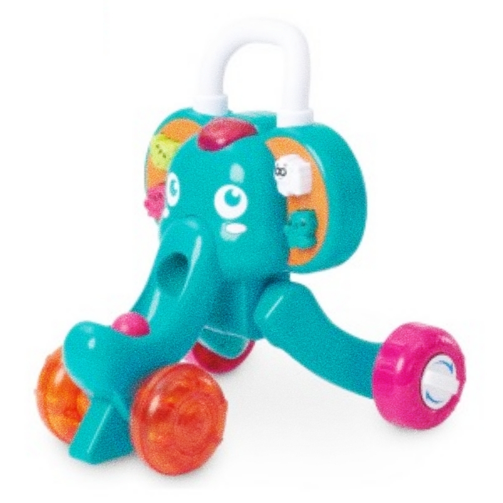 Oce 다양한 효과음 탑재한 코끼리 아기 걸음마 보행기 아기 보행기 동물 블록 돌아기 장난감